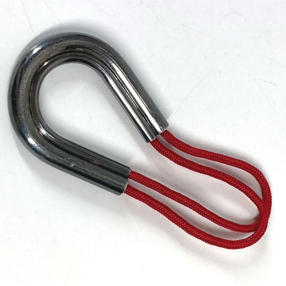 希少 エルメス デクリック キーホルダー キーリング シルバー925 Ag HERMES エルメス キーホルダー デクリック AG925 レッド - メルカリ