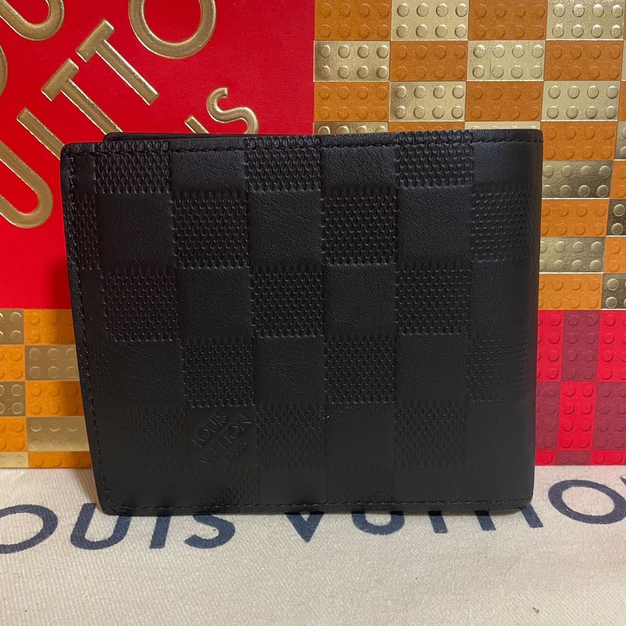 LV ルイヴィトンポルトフォイユ・マルコNM ダミエ・アンフィニ 箱有り