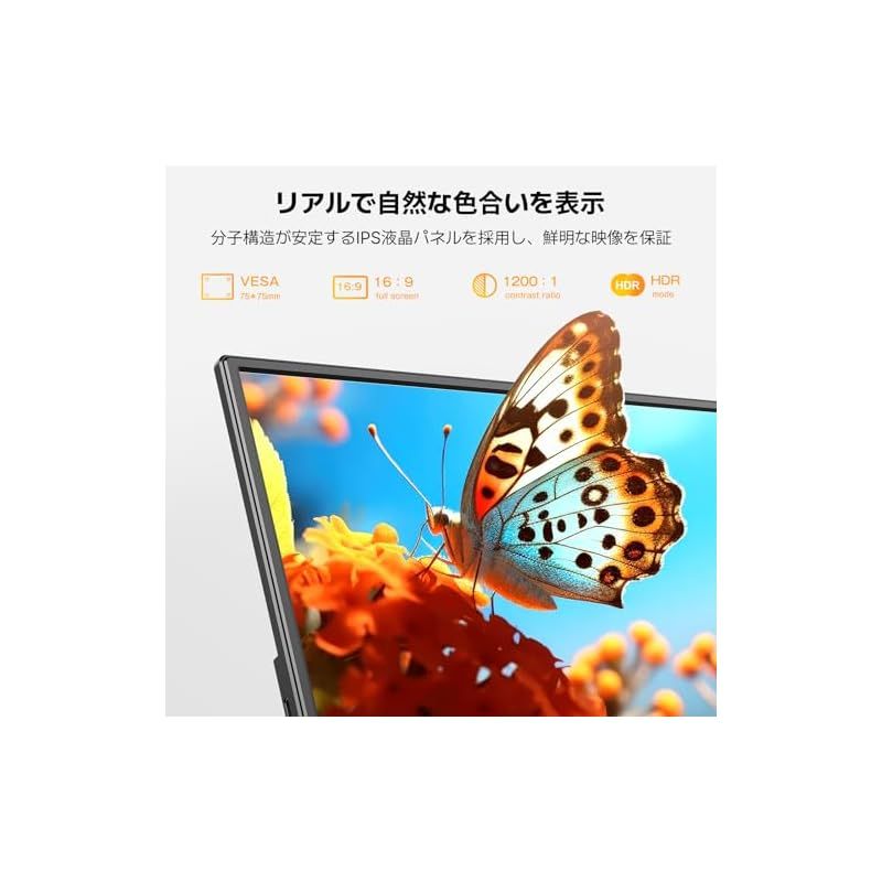 Newsoul モバイルモニター 15.6インチ モバイルディスプレイ 自立型 ポータブルモニター VESA対応 サブモニタ 1920x1080FHD 持ち運びモニタ 軽量 薄型 ゲーミングモニタ IPS液晶パネル ゲーム USB Type-C Mini 0 WWW_OLIVIERBERNSTEIN_COM