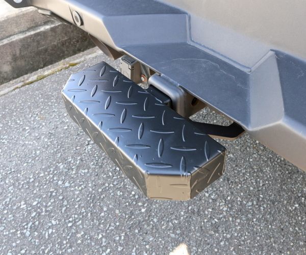 汎用 2インチ角 ヒッチメンバー レシーバー ステップ ヒッチペダル