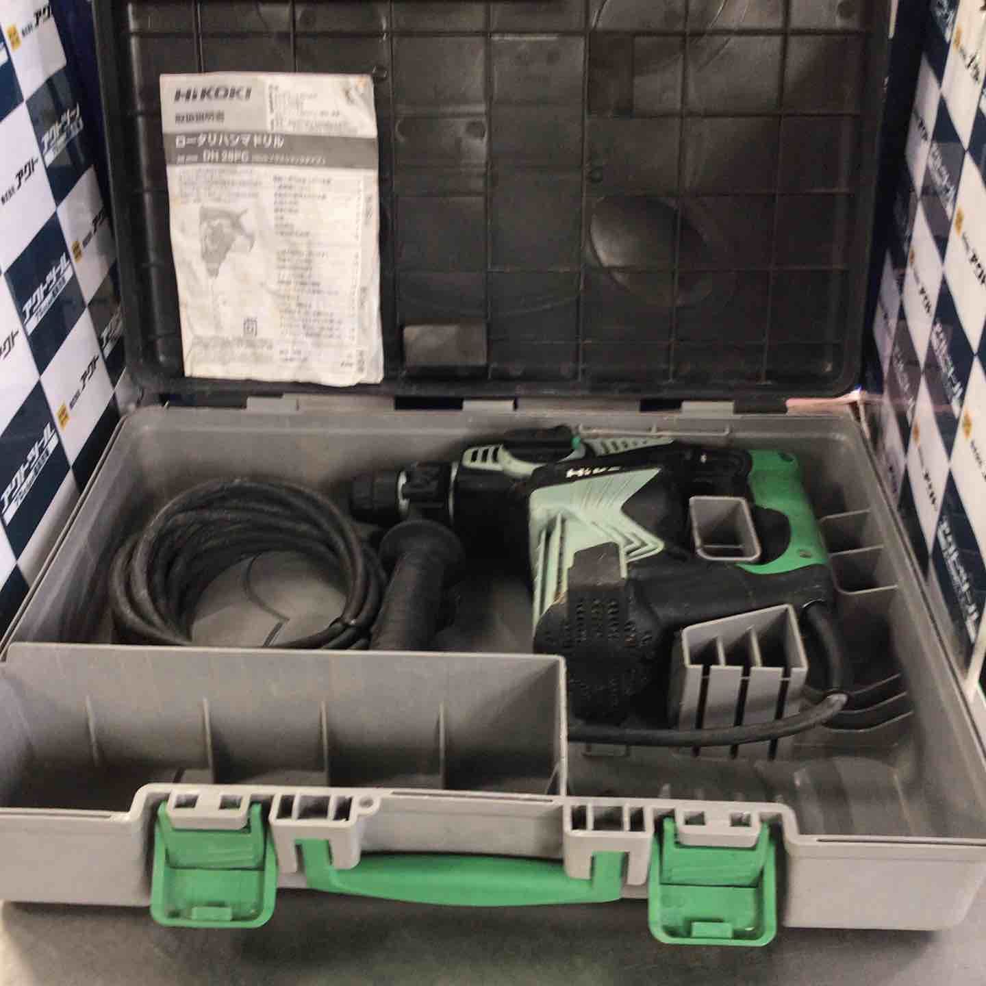 ハイコーキ HIKOKI 旧 日立工機 ハンマドリル DH28PC 草加店