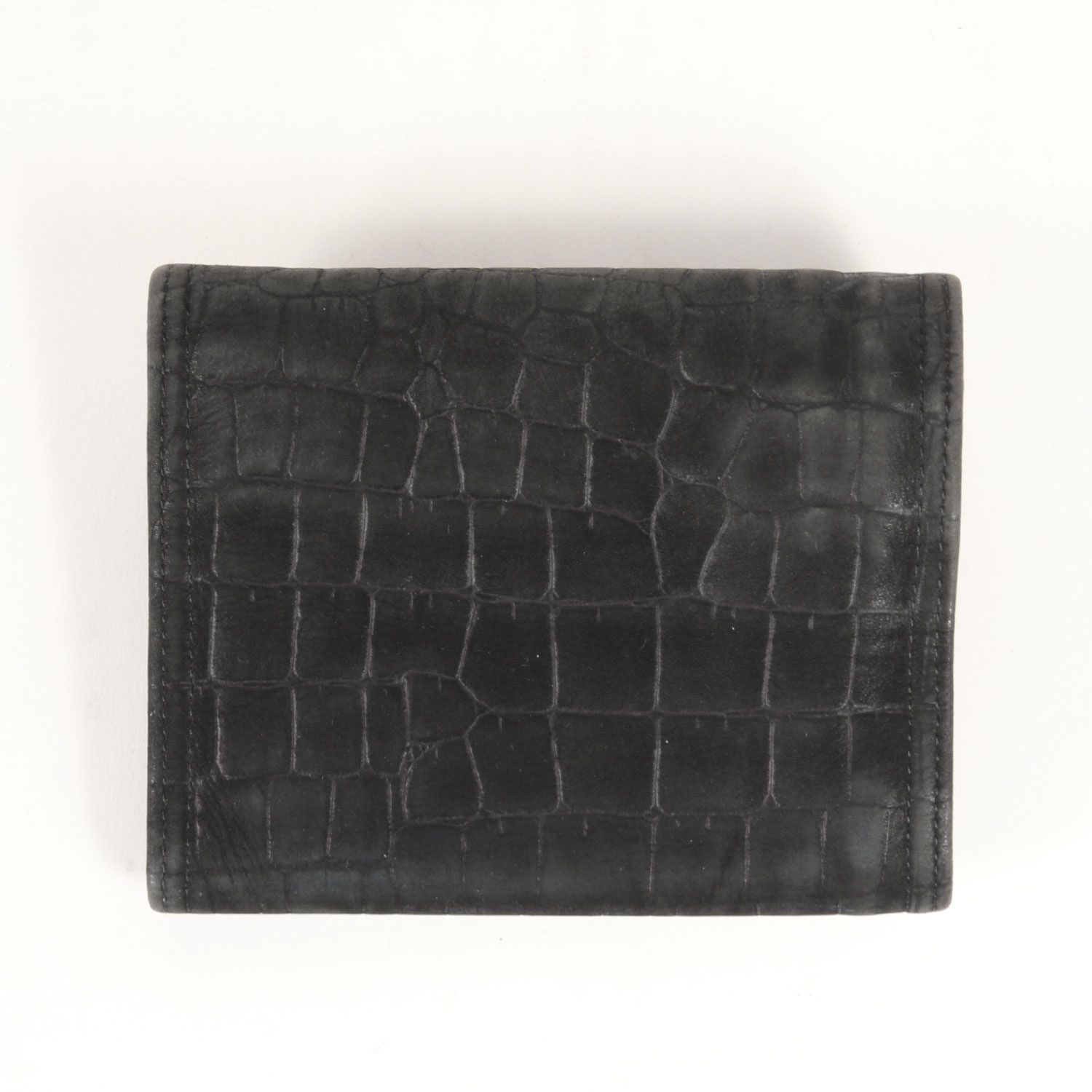 NEIGHBORHOOD 財布 ブラック NEIGHBORHOOD ネイバーフッド 00s PORTER クロコダイル 型押し