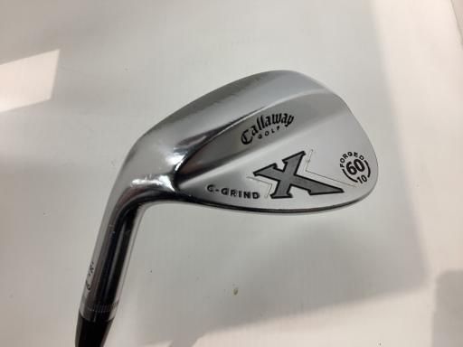 キャロウェイ X FORGED ミルキークロム 60MD-10 C-GRIND レフティ USA ウェッジ WG Callaway Golf Steel フレックスその他 メンズ 男性用 左利き レフティ 左用 Dランク ゴルフクラブ