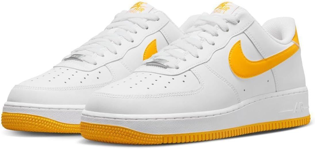 ナイキ エア フォース 1 07 AIR FORCE 1 07 ホワイト|ユニバーシティゴールド FJ4146-105 28.5cm ホワイト|ユニバーシティゴールド 28.5 cm