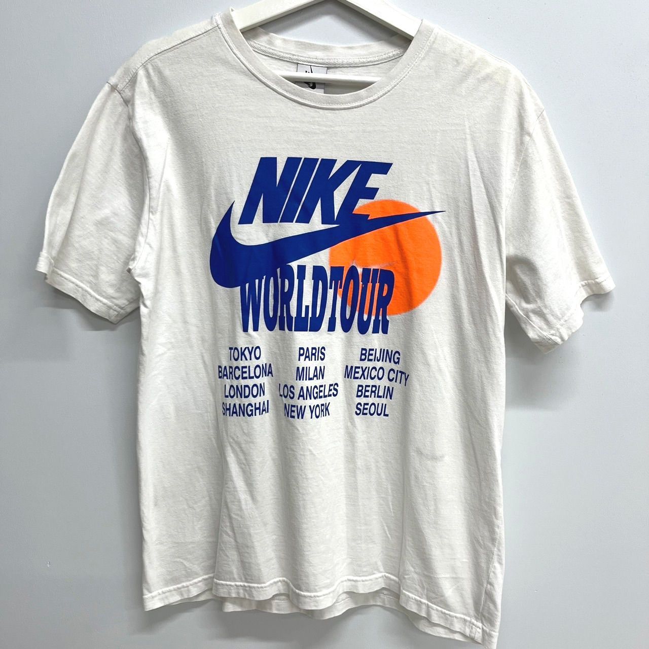 ナイキ ワールドツアー Tシャツ Lサイズ 白 NIKE World Tour Shirts 