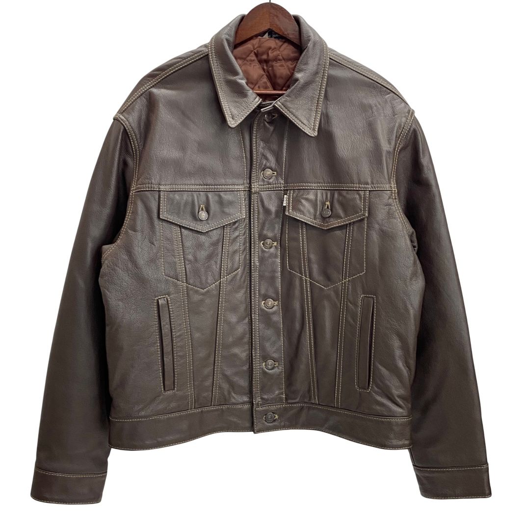 リーバイス Levi's 90's LEATHER TRUCKER JACKET 70345-83-F94-153 リーバイス Levi's 90's LEATHER TRUCKER JACKET 70345-83-F94-153