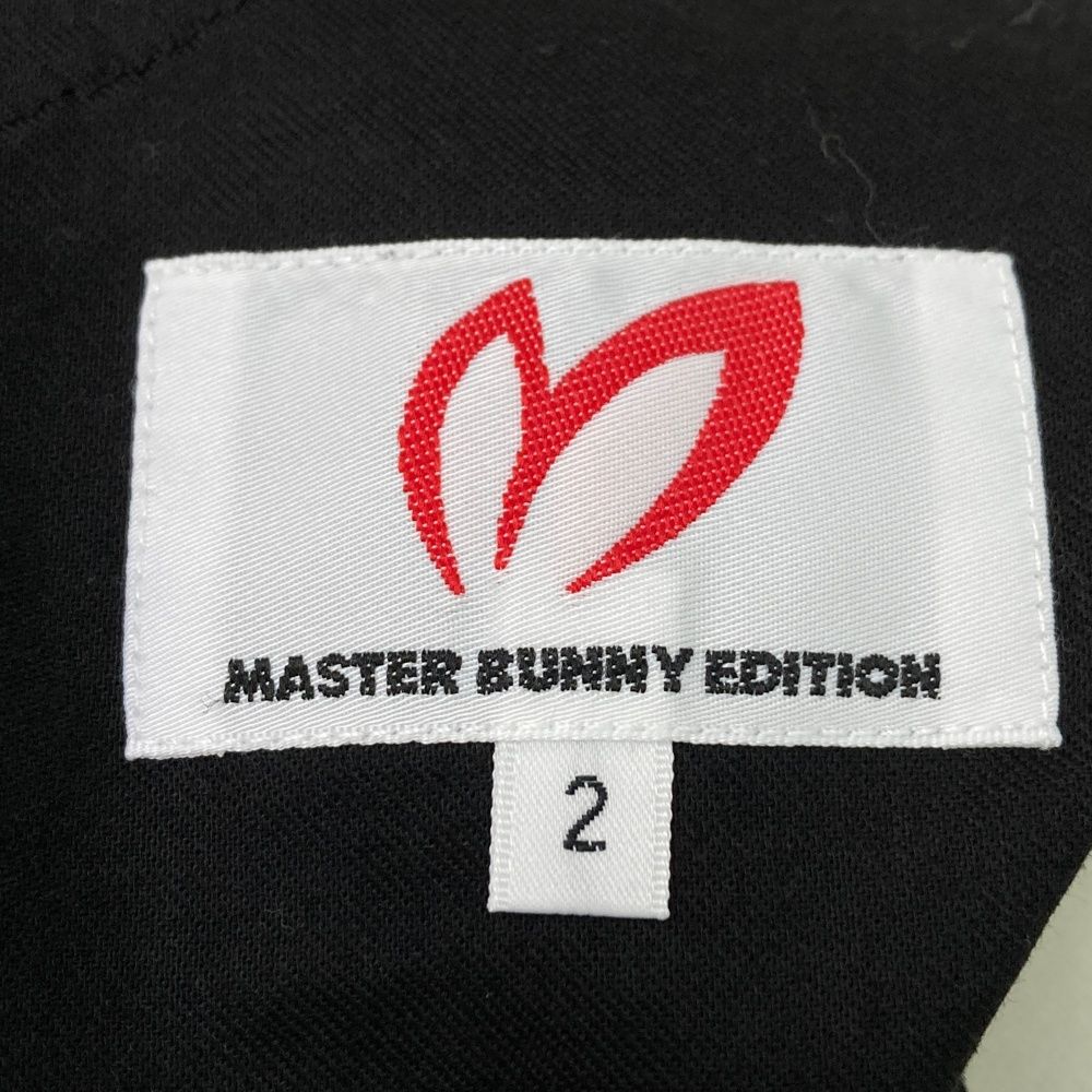 サイズ：2 MASTER BUNNY EDITION マスターバニーエディション  スカート シアサッカー  ネイビー系 [240101498479] ゴルフウェア レディース ストスト サイズ：2 MASTER BUNNY EDITION マスターバニーエディション
