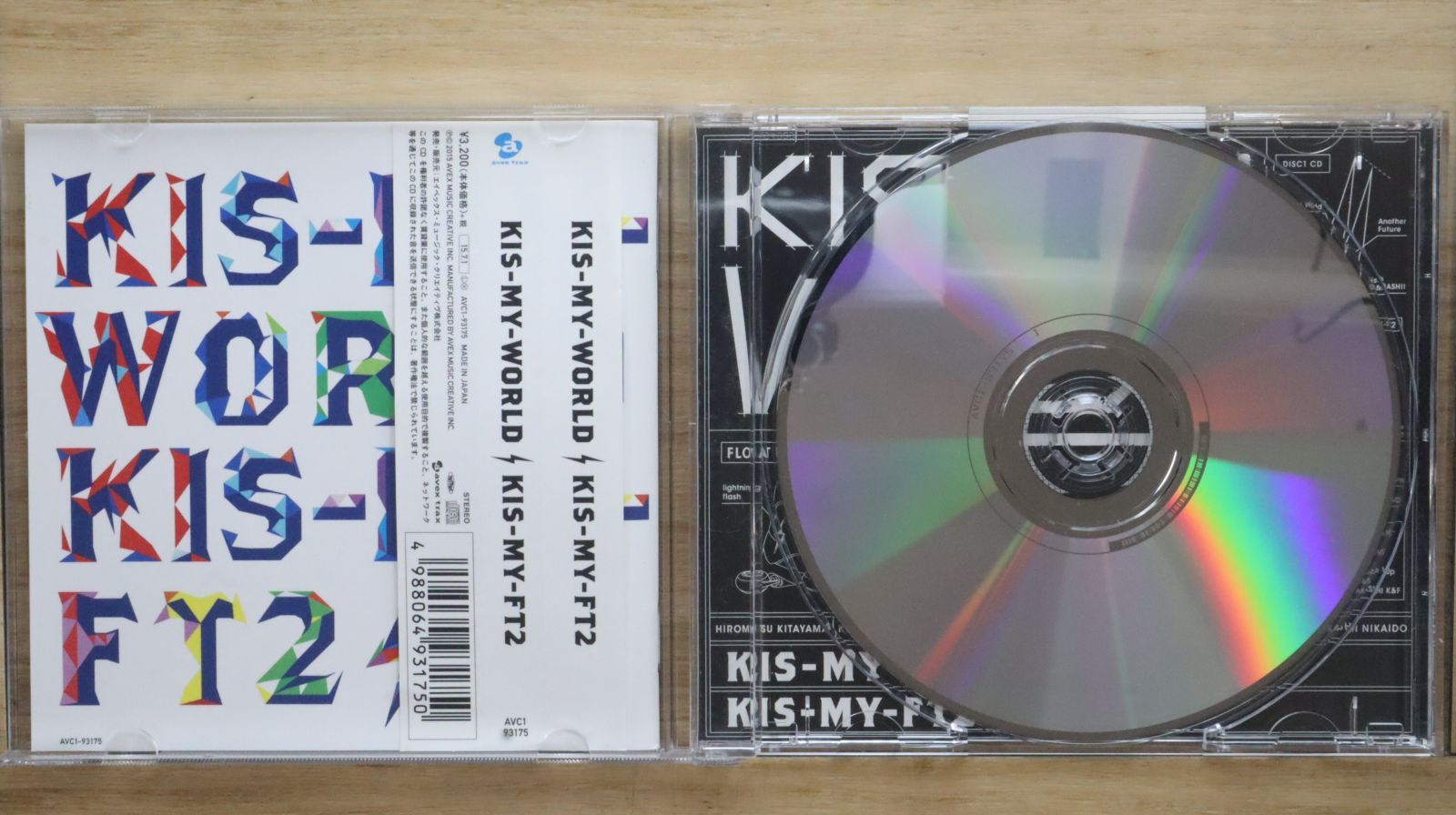 国内盤CD☆キスマイフットツー/Kis-My-Ft2□ Kis-my-world