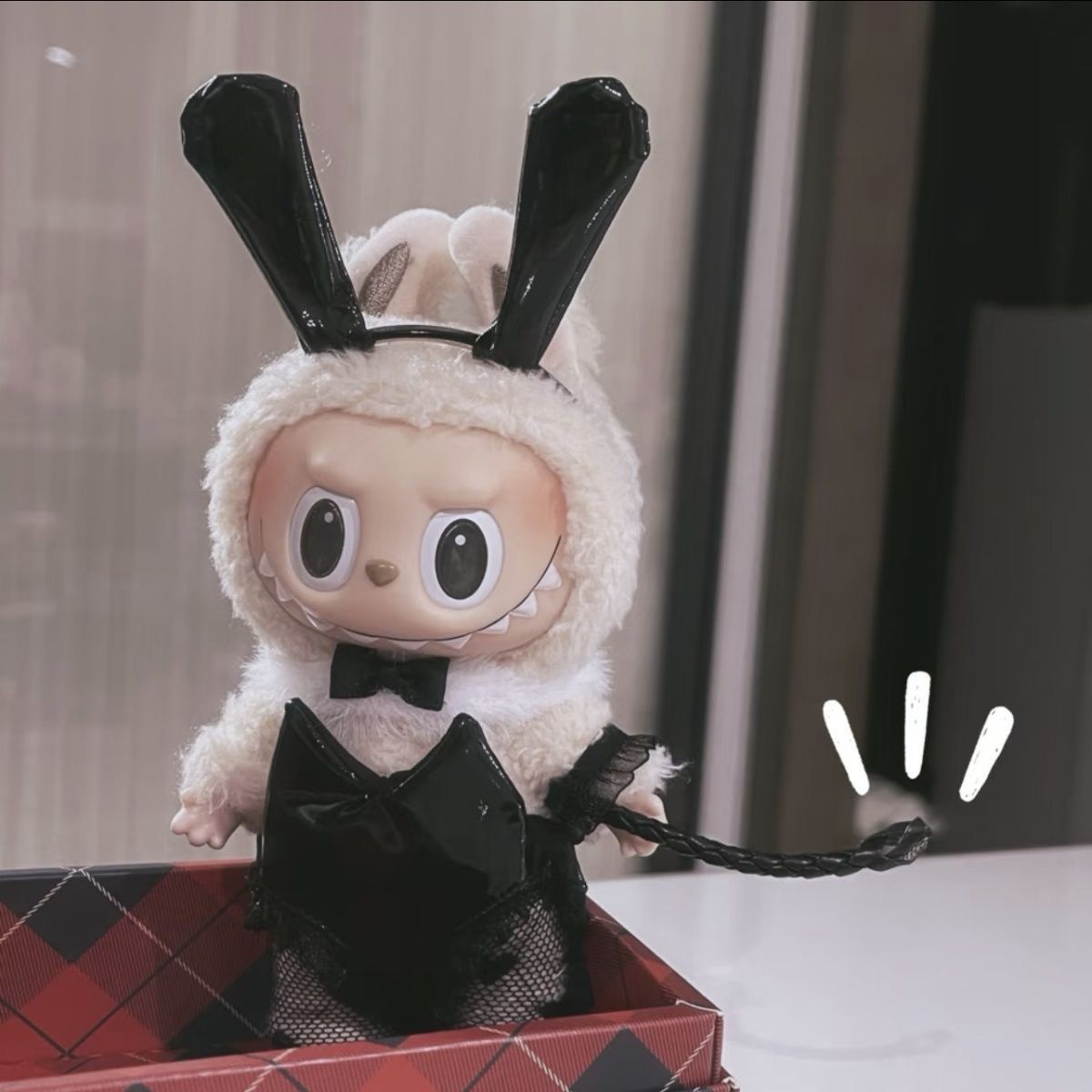 LABUBU ラブブ 5点セット ぬいぐるみ用服 洋服 ぬい服