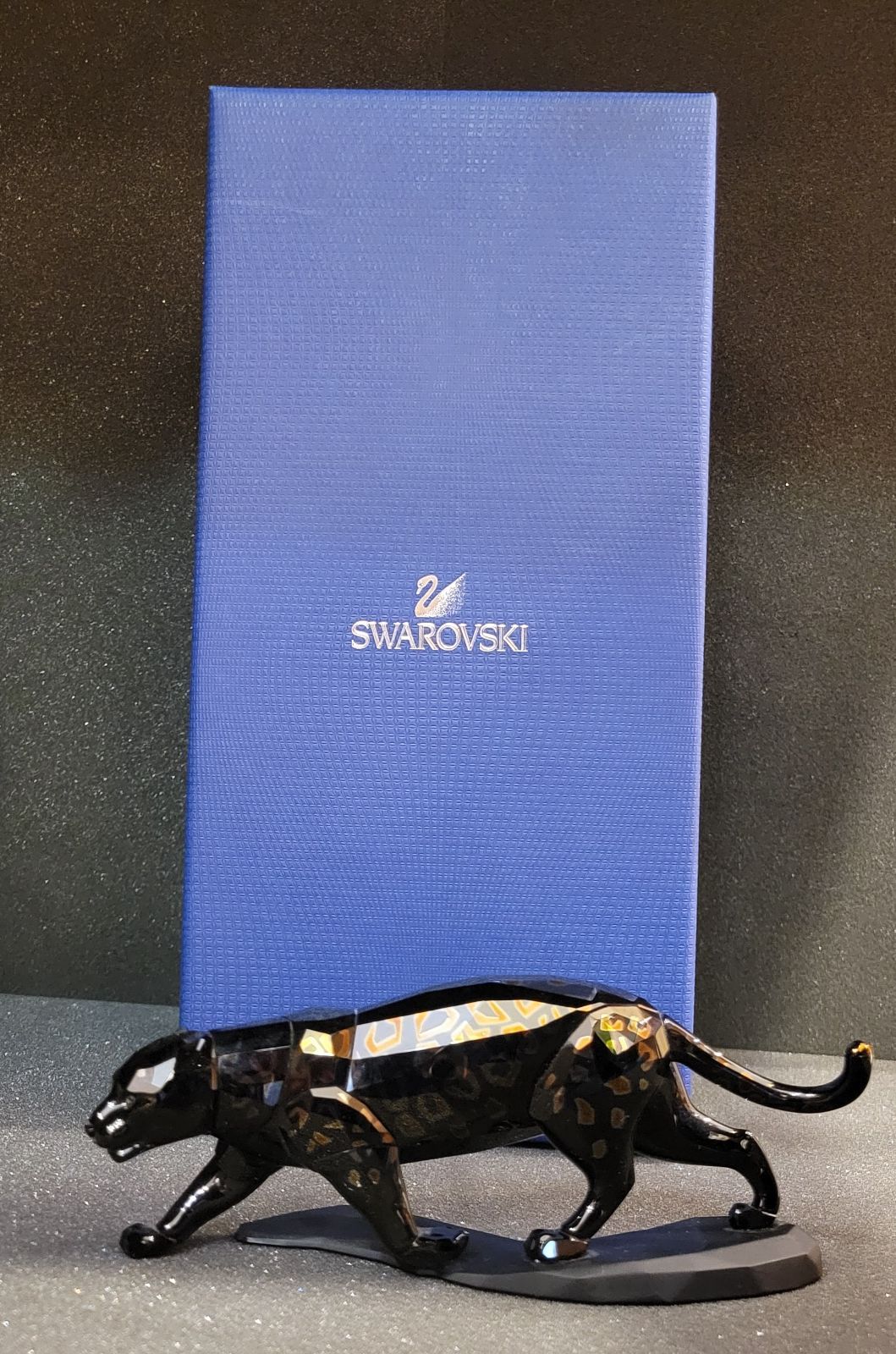 極美品・箱＆証明書付】スワロフスキー（Swarovski） ジャガー