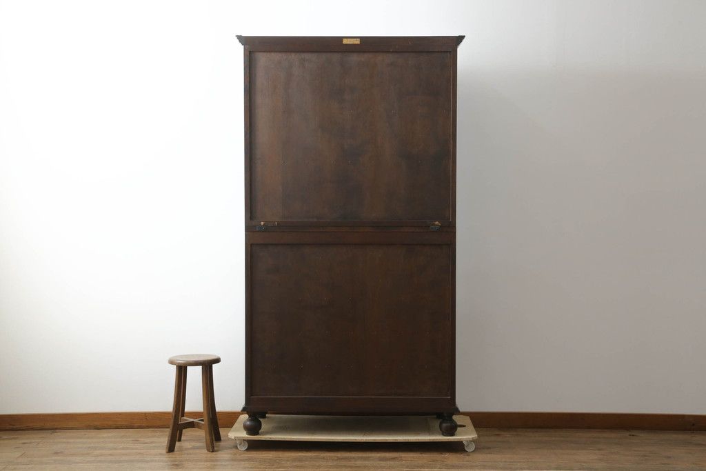 ☆事前問合せ必須☆ 松本民芸家具 ビューローブックケース 中古