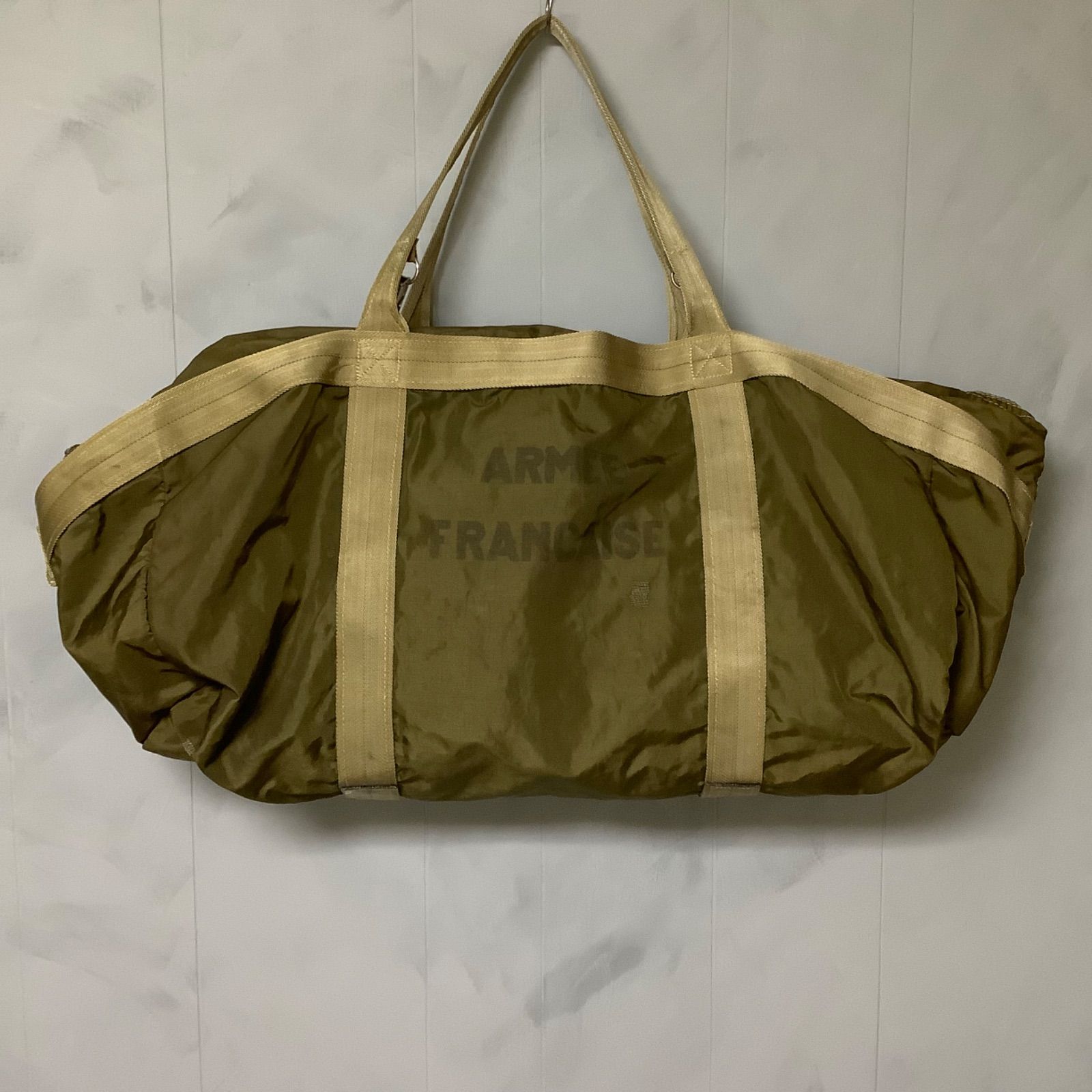 SALE】80s フランス軍 パラシュートバッグ ECLAIRジッパー