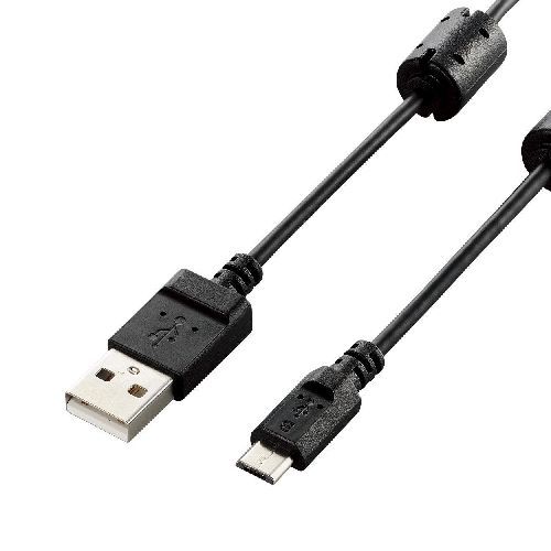 5個セット エレコム デジカメ用USBケーブル microB DGW-AMBF15BKX5