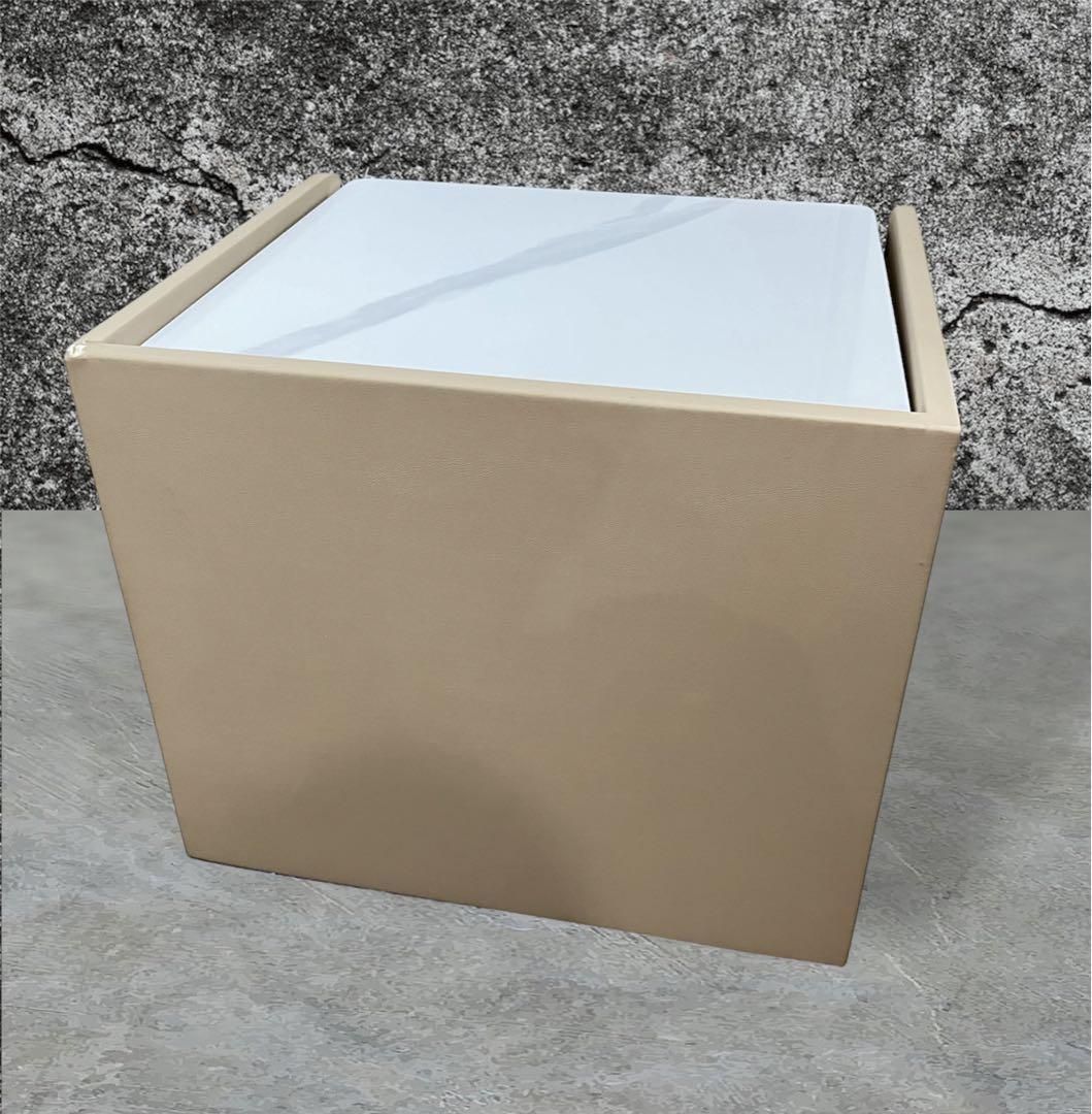 訳あり難あり ナイトテーブル ローチェスト サイドテーブル 2段 大理石