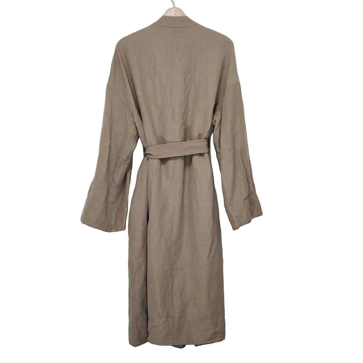 Curensology カレンソロジー コート サイズF レディース - ベージュ 長袖 リボン 春 秋