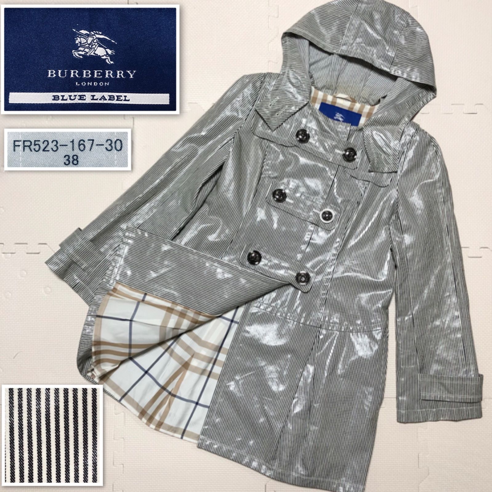 Burberry Blue label／レインコート三陽商会