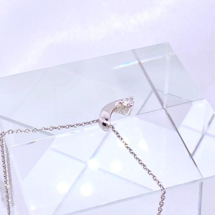 超美品❣️4°C ヨンドシー ネックレス ダイアモンド WG クリスマス 