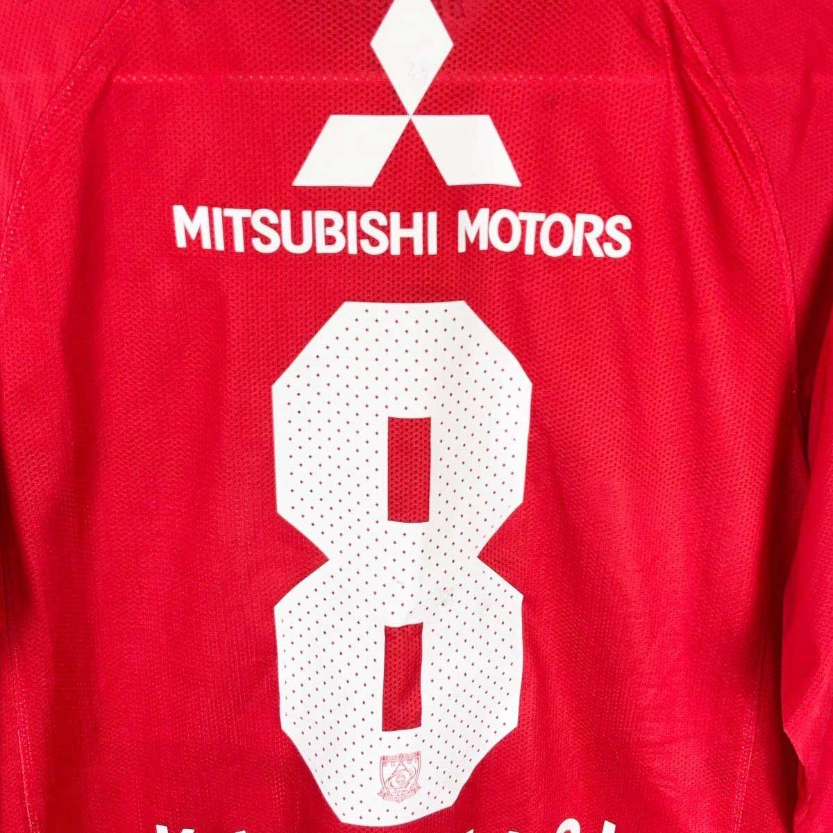 NIKE ナイキ　浦和レッズ　柏木陽介　8 ユニフォーム ナイキ 2012 浦和レッズ 20周年 ユニフォーム ホーム 長袖 #8