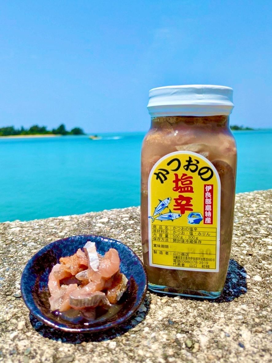 レア品】宮古島かつおの塩辛 300g 幻の味 - メルカリ