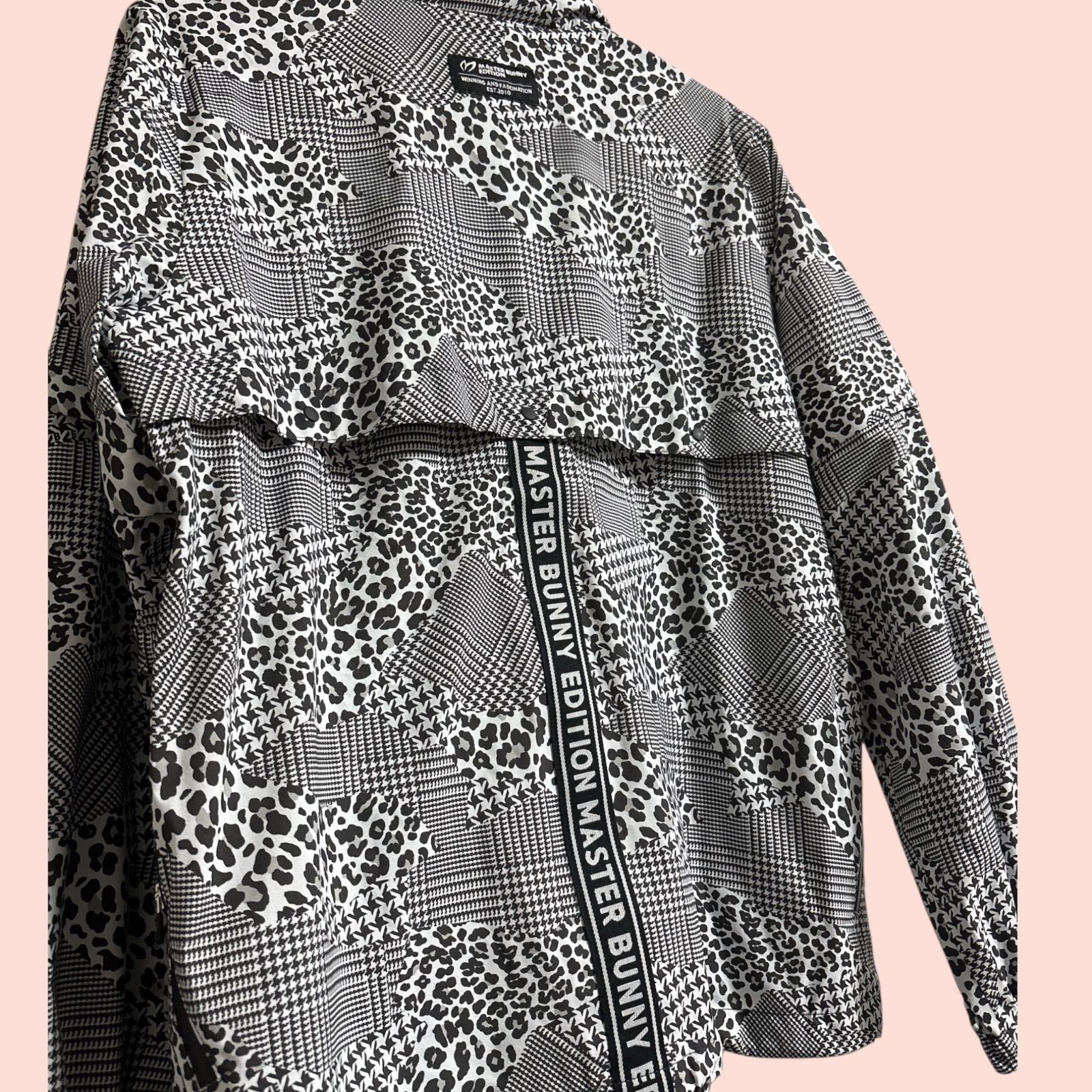 レディース新品！高級マスターバニーエディションレオパード柄レインウェア0 S レディース新品！高級マスターバニーエディションレオパード柄レイン