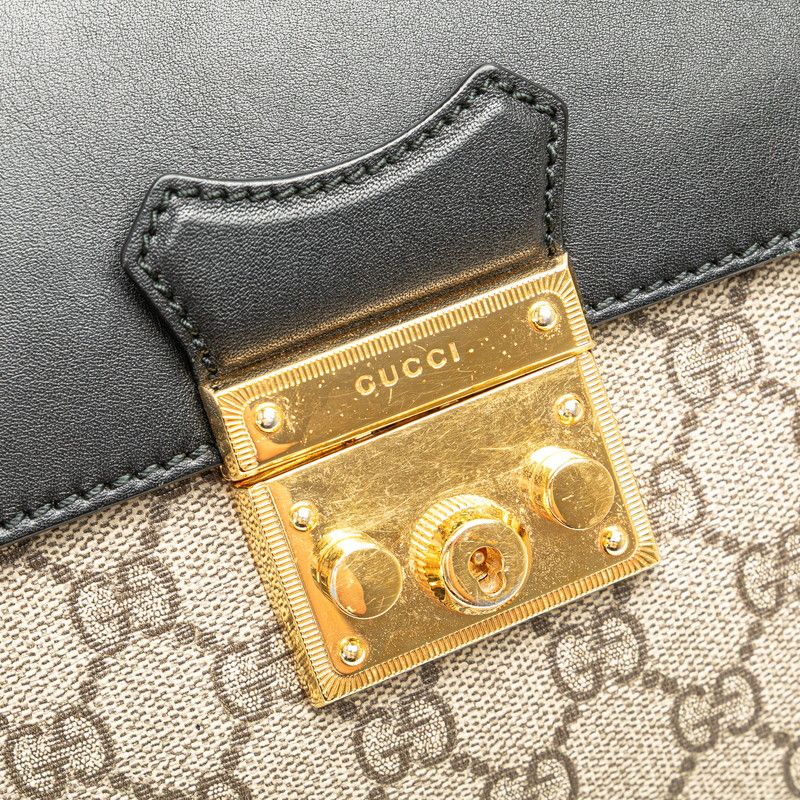グッチ パドロック GGスプリーム PVCレザー バックパック グッチ GGスプリーム パドロック リュック バックパック 498194