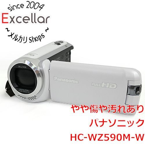 Panasonic　デジタルビデオカメラ　HC-WZ590M-W　ホワイト 元箱あり