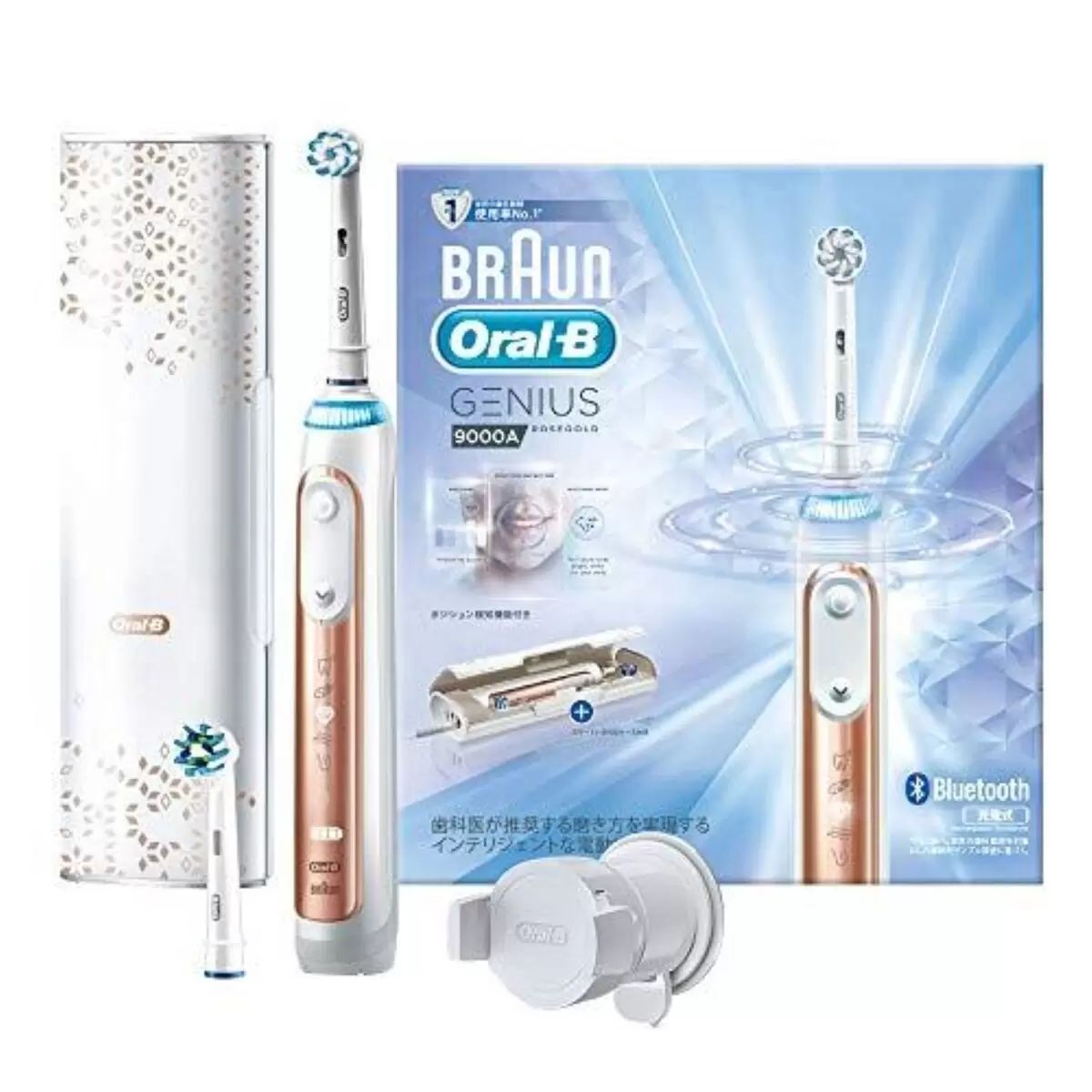 Oral-B Genius 9000A 電動歯ブラシ本体 電動歯ブラシ ブラウンオーラル