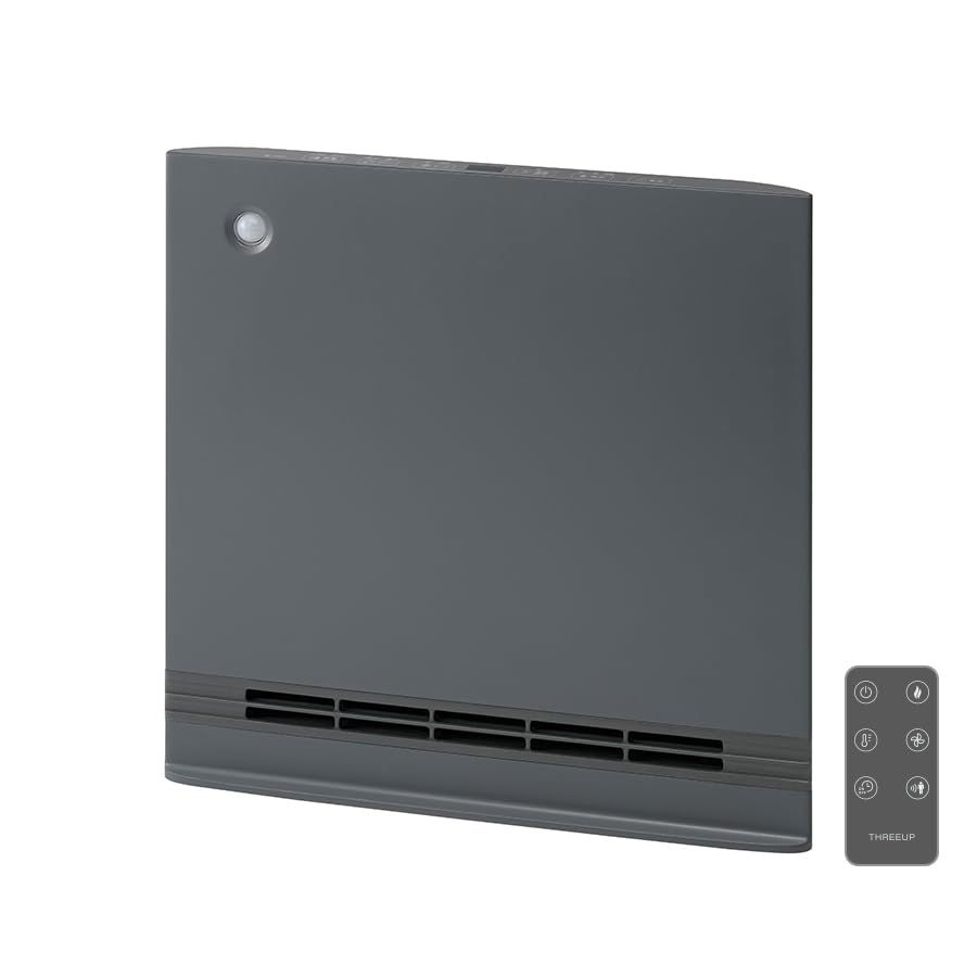 スリーアップ 節電センサー 室温センサー 搭載 大風量 セラミックヒーター CH-T2378 おしゃれ 省エネ 節電ヒーター 人感センサー付き 節電⁄室温センサー付 大風量加湿パネル セラミックヒーター ヒート