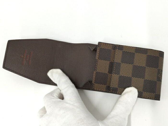 LOUIS VUITTON エテュイ シガレット タバコケース ダミエ エベヌ N63024