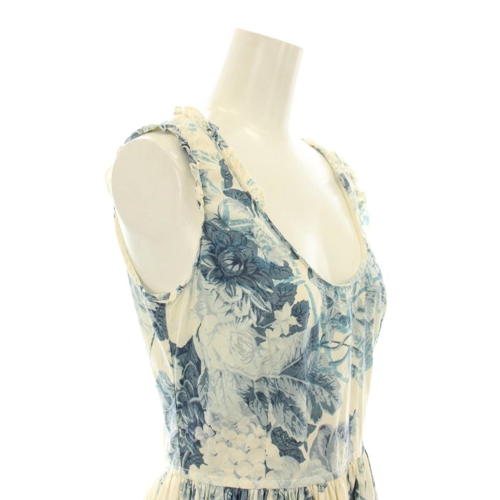 miumiuワンピース ミュウミュウ miumiu ワンピース フレア ミモレ ロング ノースリーブ