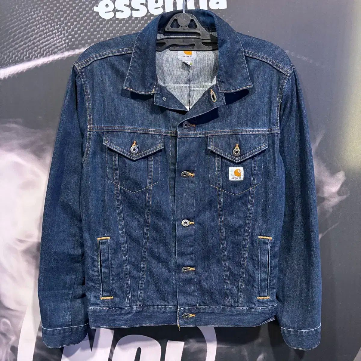 carhartt デニムトラッカージャケット　値下げ交渉　即購入ok Carhartt(カーハート) デニム トラッカー ジャケット - メルカリ