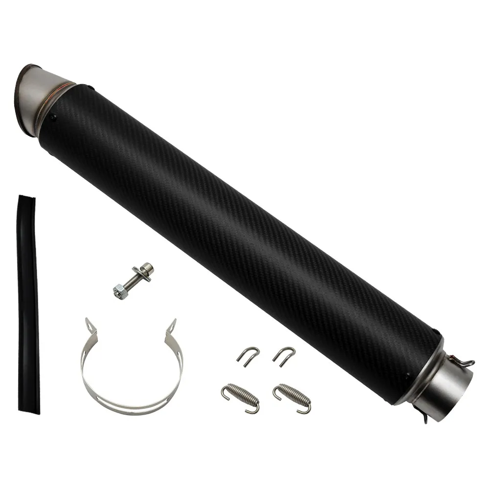 ソリッドステン ストレート ロングサイレンサー 60.5 汎用 バンド付き