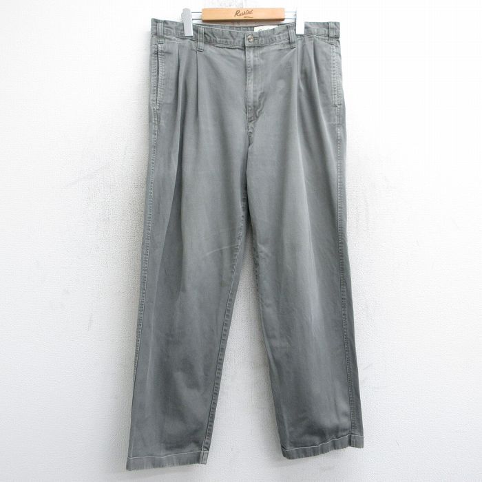 W36/古着 エディーバウアー パンツ メンズ 00s グレー spe 25mar29 中古 ボトムス ロング