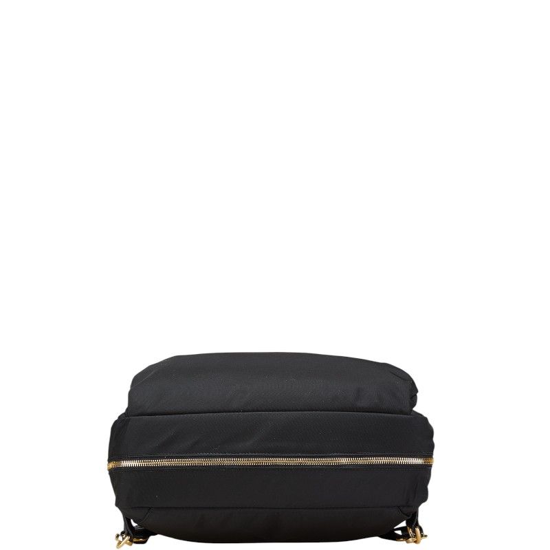 トゥミ リュック バックパック ブラック ナイロン レザー レディース  