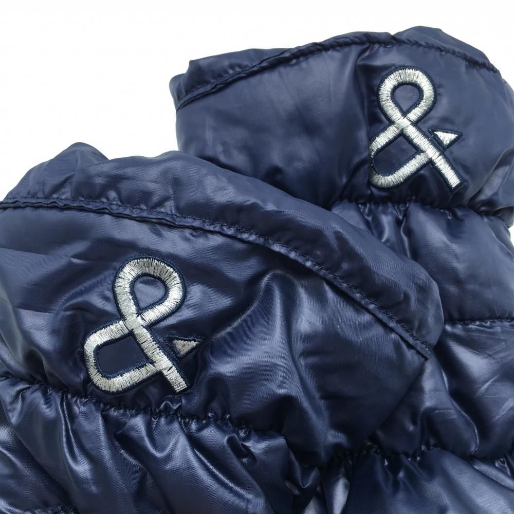 再再再値下げ新品　アンパスィ　レッグウォーマー　濃紺 公式・アウトレット】ファー使いレッグウォーマー（レディース