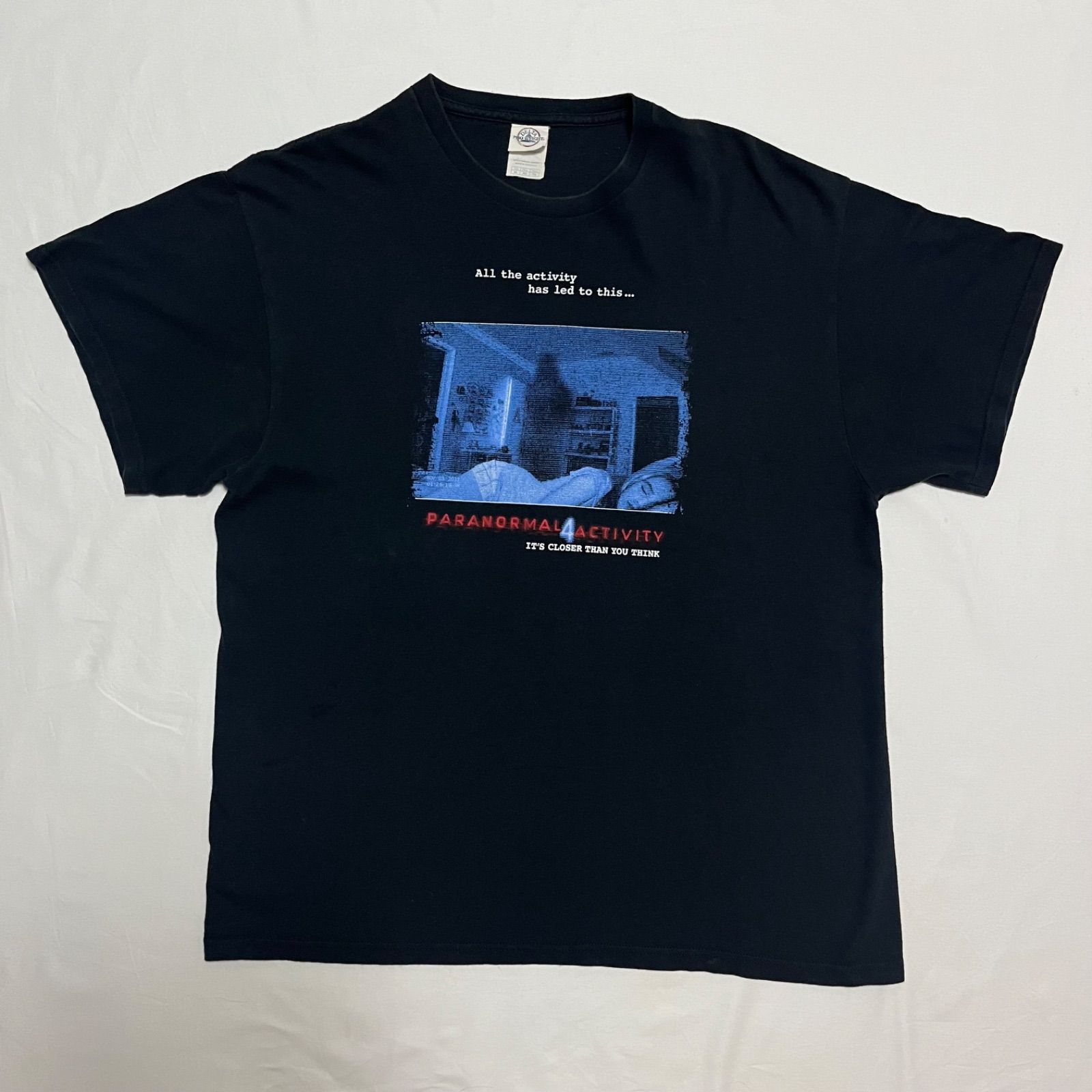 00s Paranormal Activity movie t-shirt パラノーマルアクティビティ 