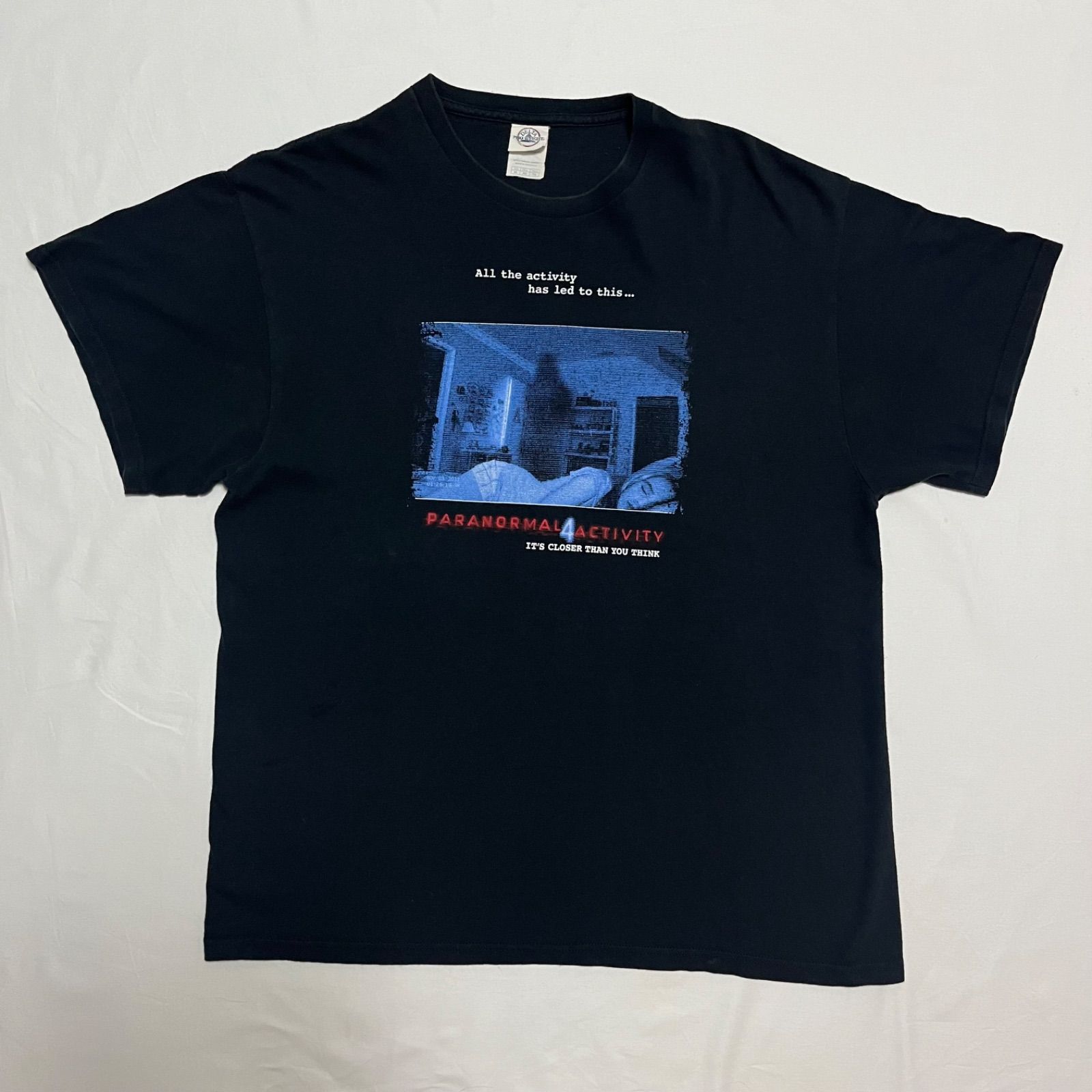 00s Paranormal Activity movie t-shirt パラノーマルアクティビティ