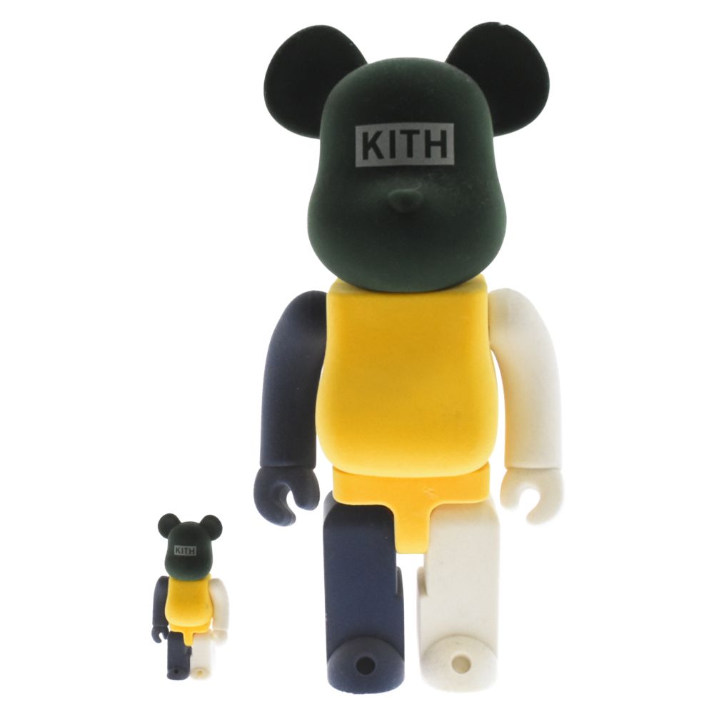 KITH ベアブリック BE@RBRICK PYRE 100%&400% MEDICOM TOY (メディコムトイ) 21SS ×KITH BE@RBRICK PYRE 100