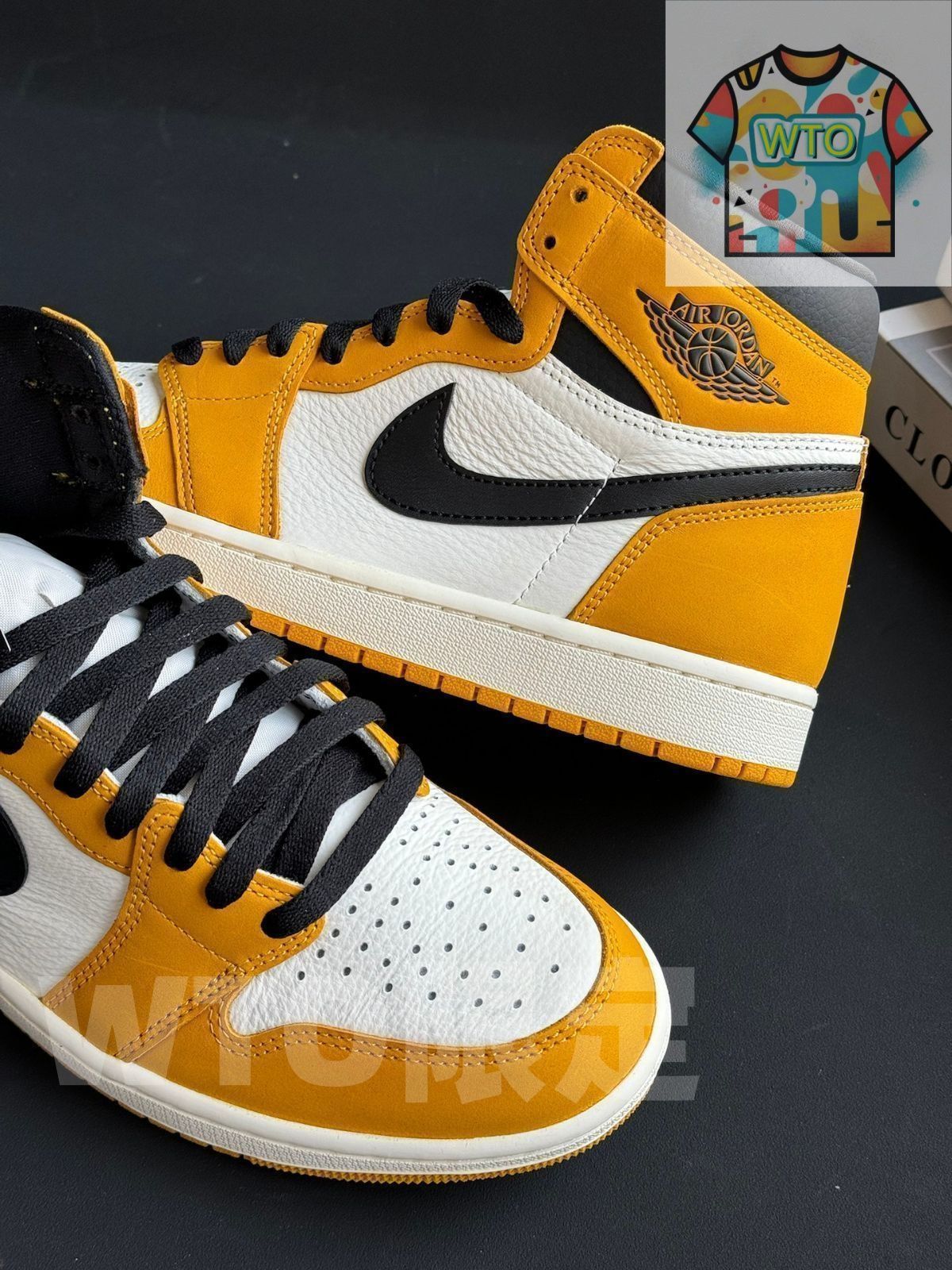 シューズ(男性用) Jordan Retro High OG \"Yellow 26.5 Nike Air Jordan 1 Retro High OG 