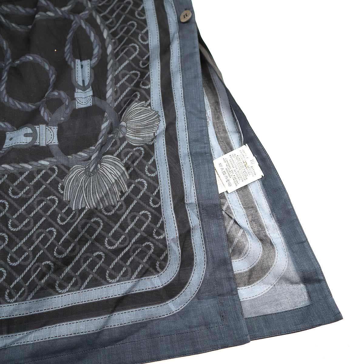 HERMESエルメス　ロープ柄ポンチョ ポンチョ 《ロカバール》 | Hermès - エルメス-公式サイト