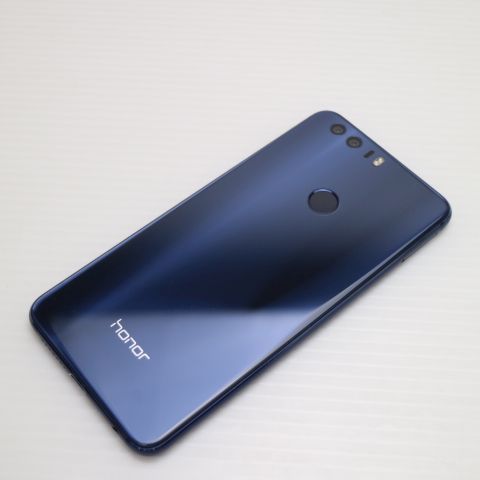 超美品 SIMフリー HUAWEI honor 8 ブルー 即日発送 スマホ