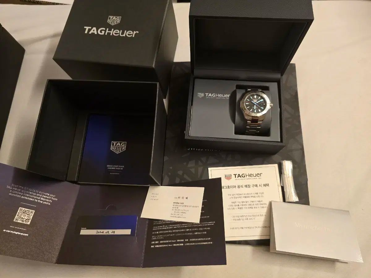 タグ ホイヤー アクアレーサー 200 ソーラーグラフ スチール 黒文字盤 40 mm ダイバー