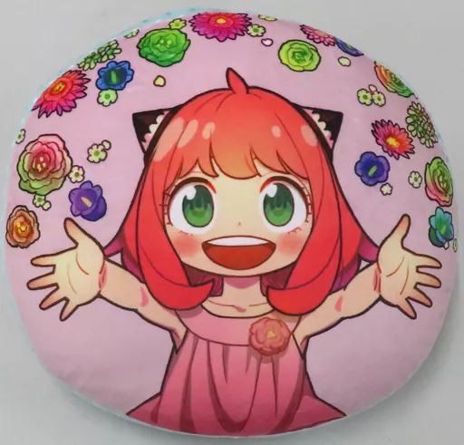 クッション・本体　アーニャ・フォージャー もちもちクッション なつ 「SPY×FAMILY展」 中古】クッション・本体 アーニャ・フォージャー もちもち