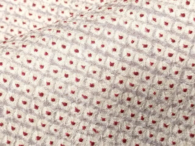 平和屋着物□上質な小紋 総絞り 舞扇文 正絹 逸品 CAAU0419ev 2025年