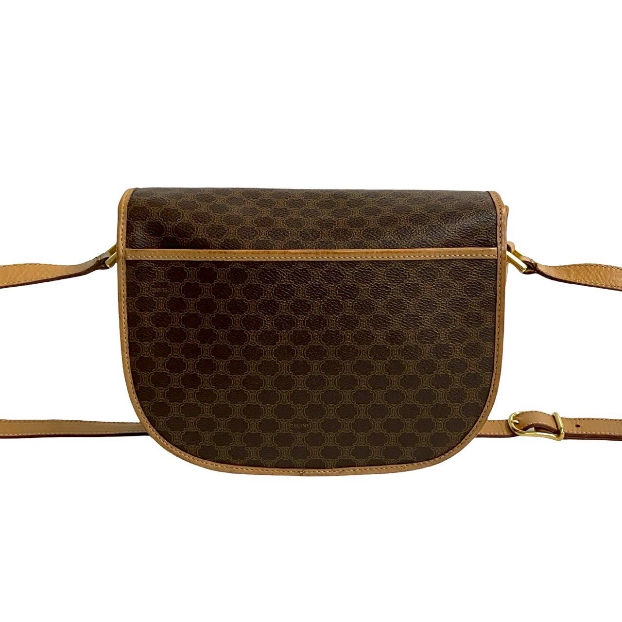 極 美品 CELINE セリーヌ ヴィンテージ マカダム ブラゾン