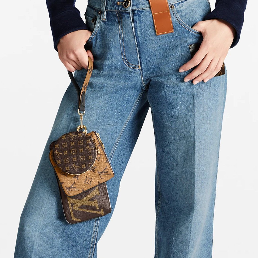 NNNです！　ルイヴィトン　ポシェット　トリオ　ポーチ　モノグラム LOUIS VUITTON ルイ・ヴィトン】モノグラム・ジャイアント