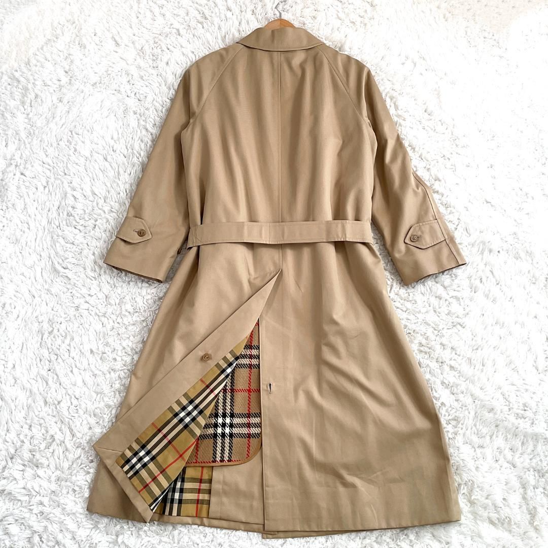 ✨極美品✨ バーバリー ステンカラーコート ノバチェック