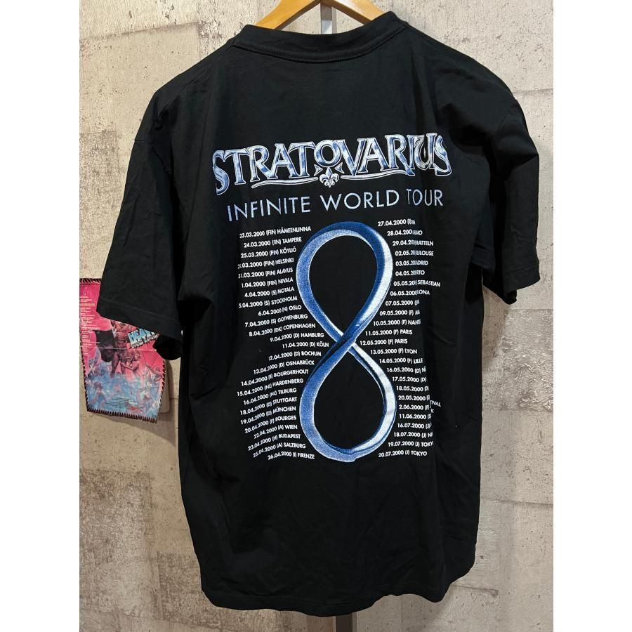 00'S ストラトヴァリウス INFINITE WORLD TOUR Tシャツ L STRATOVARIUS ロック バンド ヴィンテージ メタル -  メルカリ