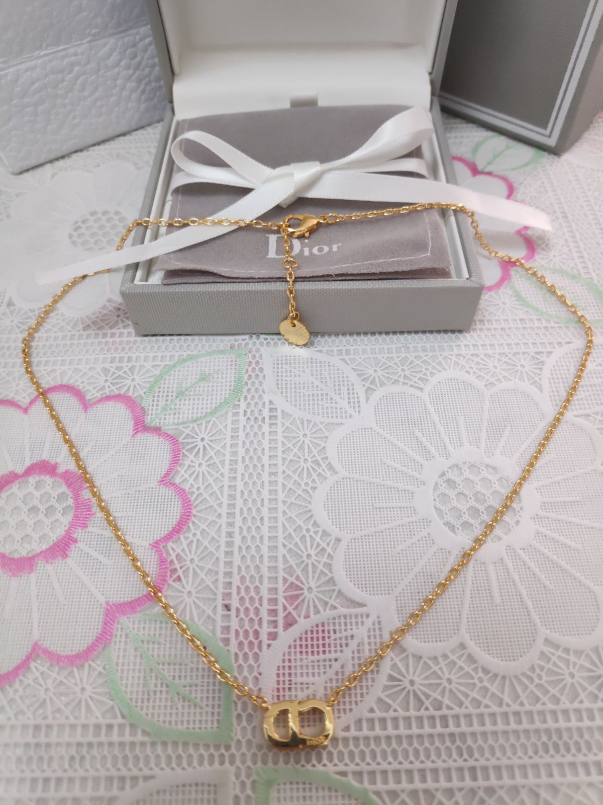 超人気美品✨Dior/クリスチャンディオール ネックレス CLAIR D