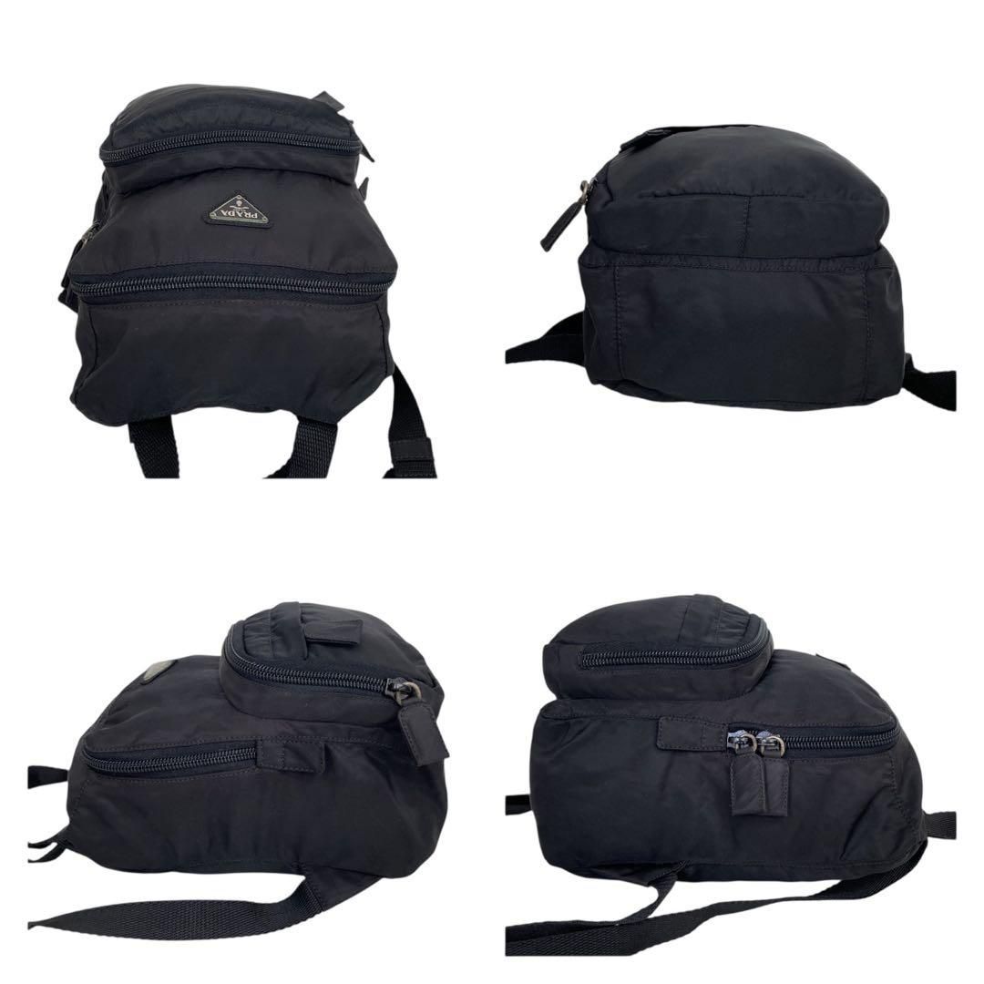 極美品✨希少✨ プラダ ミニ リュック ボディバッグ ナイロン ブラック 黒 PRADA 希少ブラック リュック・バックパック 極美品✨希少✨ プラダ